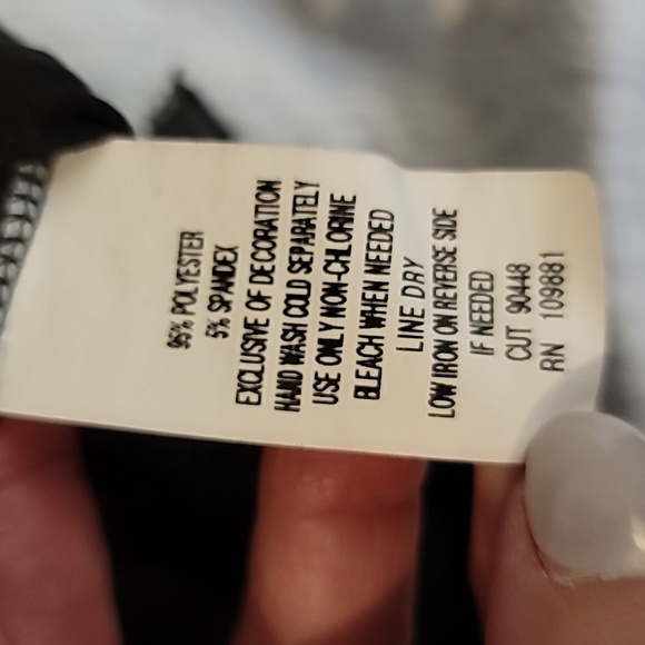 Black gold shimmery sleeveless shirt sheer Taylor Swift concert shirt - Picture 6 of 9